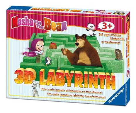 Labirinto Junior Masha e Orso Giochi di società Ravensburger (21180) - 2