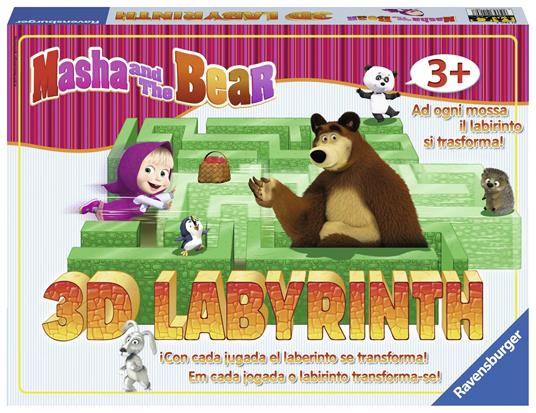 Labirinto Junior Masha e Orso Giochi di società Ravensburger (21180) - 3