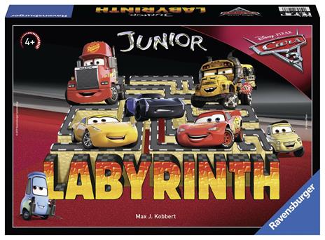 Labirinto Junior Cars 3 Gioco di società Ravensburger (21273)