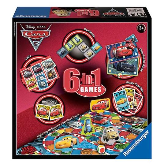 Disney Cars3 Gioco 6 in 1