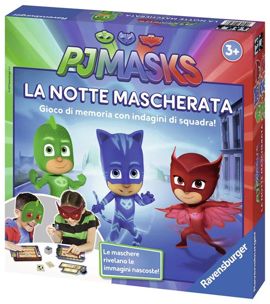 PJ Masks"La Notte Mascherata" Gioco di società Ravensburger (21356) - 4