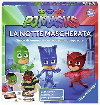 PJ Masks"La Notte Mascherata" Gioco di società Ravensburger (21356) - 2