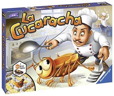 Ravensburger  La Cucaracha, Gioco Da Tavolo, Da 2 A 4 Giocatori, 3+ Anni - 32