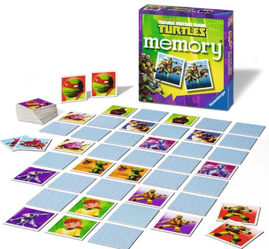 Teenage Mutant Ninja Turtles memory Ravensburger (22229) - 4