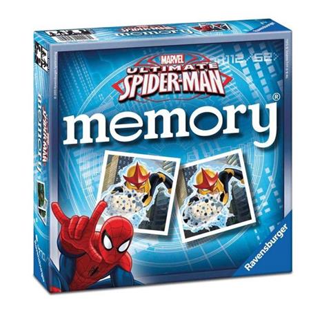 Ravensburger - Memory® Ultimate Spider-Man, 64 Tessere, Gioco Da Tavolo, 3+ Anni