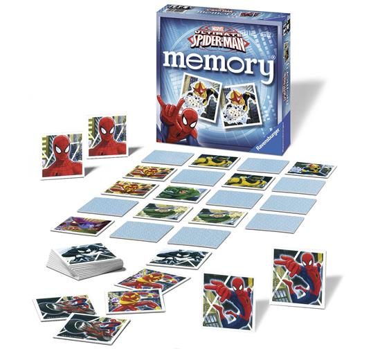 Ravensburger - Memory® Ultimate Spider-Man, 64 Tessere, Gioco Da Tavolo, 3+ Anni - 3