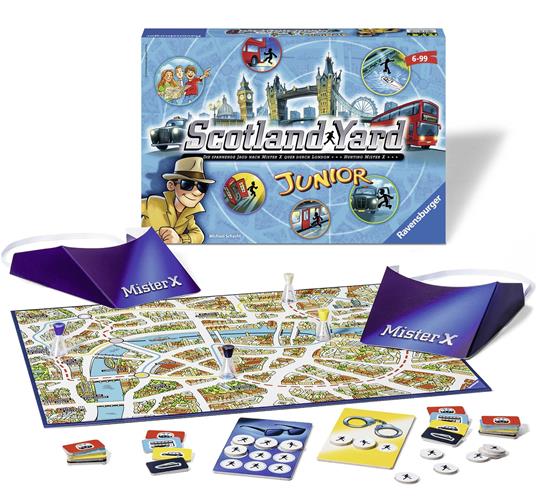 Scotland Yard Junior Gioco di società Ravensburger (22289). Gioco da tavolo - 72