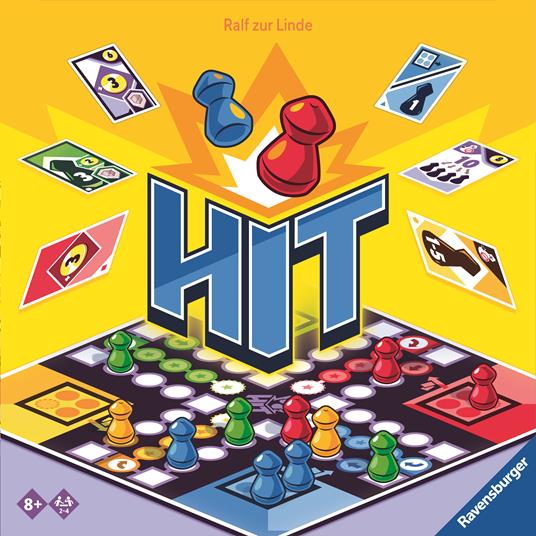 Ravensburger - HIT, Gioco da tavolo competitivo, 2-4 giocatori, 8+ anni