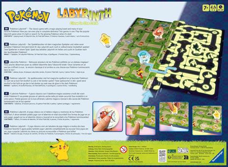 Ravensburger - Labirinto Pokémon, Glow in the Dark, Gioco da Tavolo, 2-4 Giocatori, 7+ Anni, Edizione in Italiano - 4
