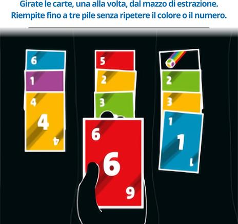 Ravensburger Push, Gioco di Carte per Tutta la Famiglia, 2-6 Giocatori, 8+ Anni, Edizione in Italiano - 3
