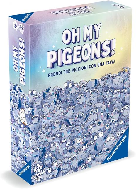 Ravensburger - Oh my Pigeons!, Gioco di Carte per Tutta la Famiglia, 2-5 Giocatori 8+ Anni, Edizione in Italiano - 5