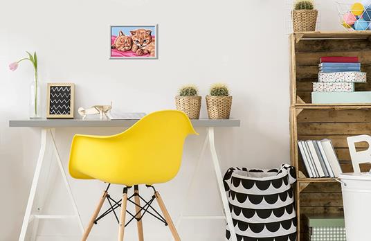 Ravensburger - CreArt Serie E: Gattini rossi, Kit per Dipingere con i Numeri, - 5