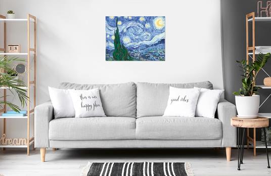 Ravensburger - CreArt Premium B Canvas, Van Gogh, Notte Stellata, Dipingere con i Numeri, Kit Pittura, 14+ Anni, 30x40 cm - 3