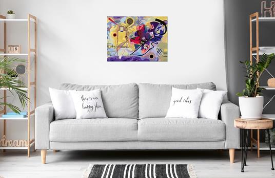 Ravensburger - CreArt Premium B Canvas, Kandinsky, Giallo, Rosso e Blu, Kit Pittura, 14+ Anni, 30x40 cm - 3