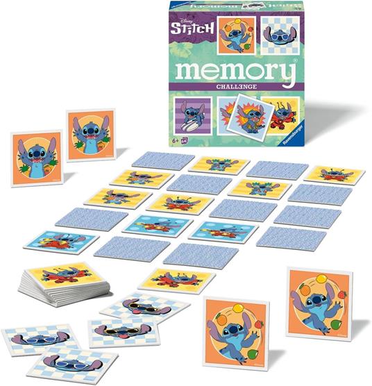 Ravensburger - Memory® Stitch Challenge, Gioco Da Tavolo, Memory Gioco per Bambini 6 Anni o più - 2