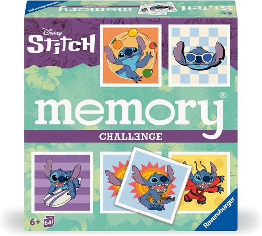 Ravensburger - Memory® Stitch Challenge, Gioco Da Tavolo, Memory Gioco per Bambini 6 Anni o più - 3