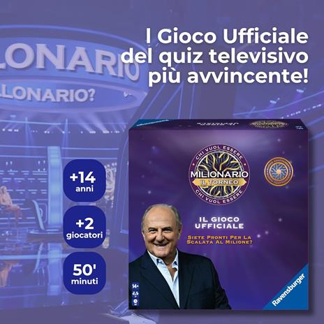 Ravensburger - Giochi Da Tavolo: Chi Vuol Essere Milionario, Gioco Da Tavolo +14 anni, Gioco televisivo, 2 a 5 giocatori - 2