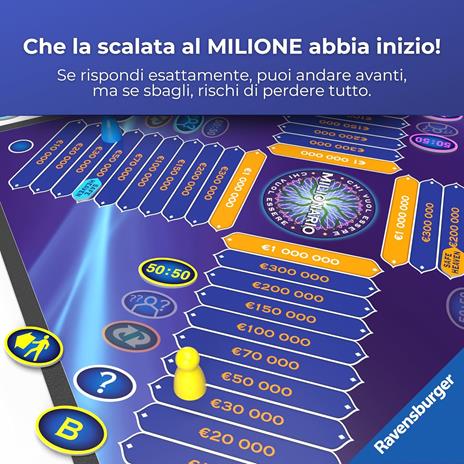 Ravensburger - Giochi Da Tavolo: Chi Vuol Essere Milionario, Gioco Da Tavolo +14 anni, Gioco televisivo, 2 a 5 giocatori - 5