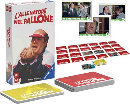 24982 - Ravensburger, L'Allenatore nel Pallone, Boomer's Collection, gioco per famiglie da 2 a 5 giocatori, 14+