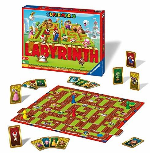 Ravensburger  Labyrinth Super Mario, Gioco Da Tavolo, Da 2 A 4 Giocatori, 7+ Anni - 8