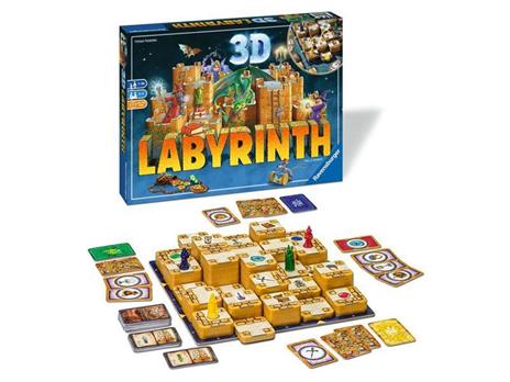 Ravensburger  Labyrinth 3D, Gioco Da Tavolo, Da 2 a 4 Giocatori, 7+ Anni - 3