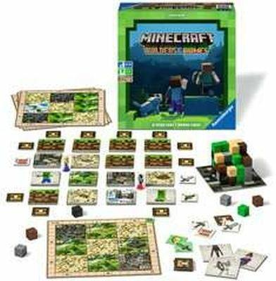 Ravensburger - Minecraft Builders & Biomes, Versione Italiana, Gioco da Tavolo Strategico, 2-4 Giocatori, 10+ Anni - 3