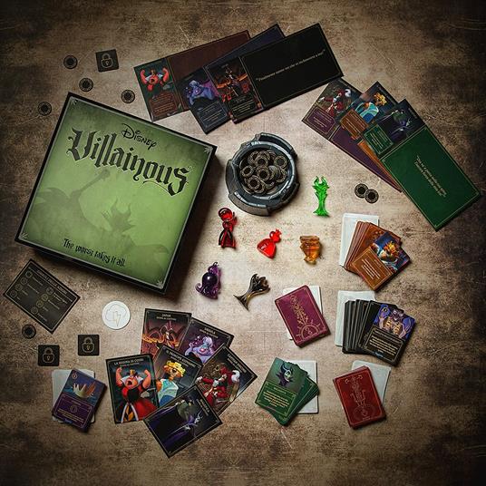 Ravensburger  Disney Villainous, Gioco Di Strategia, Gioco Da Tavolo 2-4 Giocatori, 12+ Anni - 10