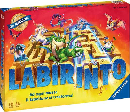 Ravensburger  Labirinto 35th Anniversary, Gioco Da Tavolo, Da 2 A 4 Giocatori, 7+ Anni - 3