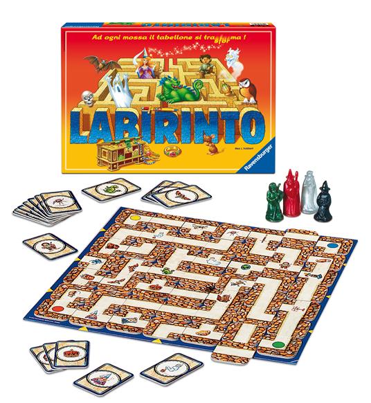 Ravensburger  Labirinto 35th Anniversary, Gioco Da Tavolo, Da 2 A 4 Giocatori, 7+ Anni - 6