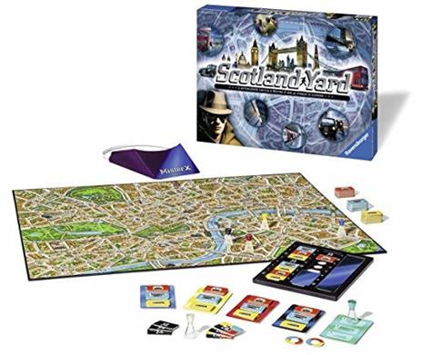 Ravensburger  Scotland Yard, Gioco Da Tavolo, Da 2 a 6 Giocatori, 8+ Anni - 120