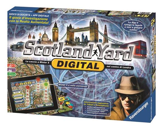 Ravensburger  Scotland Yard Digital, Gioco Da Tavolo, Da 2 a 6 Giocatori, 10+ Anni - 2