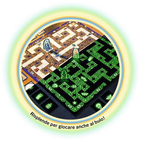 Ravensburger  Labirinto Magico Glow In The Dark, Gioco Da Tavolo, Da 2 A 4 Giocatori, 7+ Anni - 5