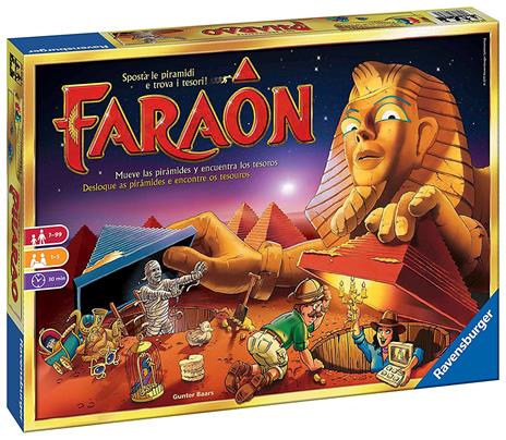 Ravensburger  Faraon, Gioco Da Tavolo, Da 1 A 5 Giocatori, 7+ Anni - 4