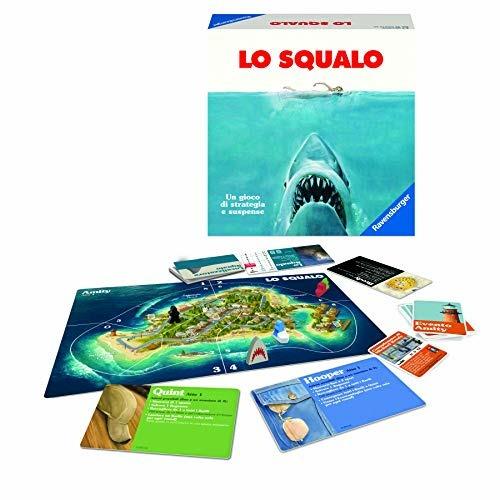 Ravensburger - Lo Squalo, Gioco per Tutta la Famiglia, Gioco di Strategia, 2-4 Giocatori, 12+ Anni - 6