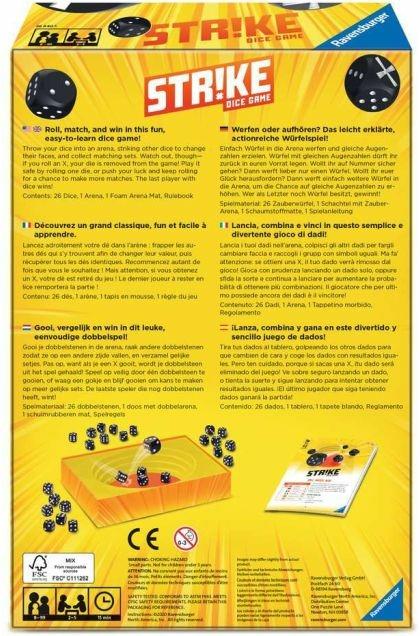 Ravensburger - Strike Dice Game, Gioco di Dadi, Gioco per Tutta la Famiglia, 2-5 Giocatori, 8+ Anni - 2