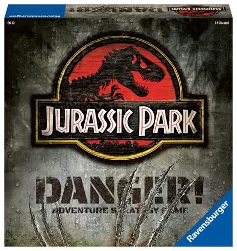 Ravensburger  Jurassic Park Danger, Gioco Da Tavolo, 2-5 Giocatori, 10+ Anni