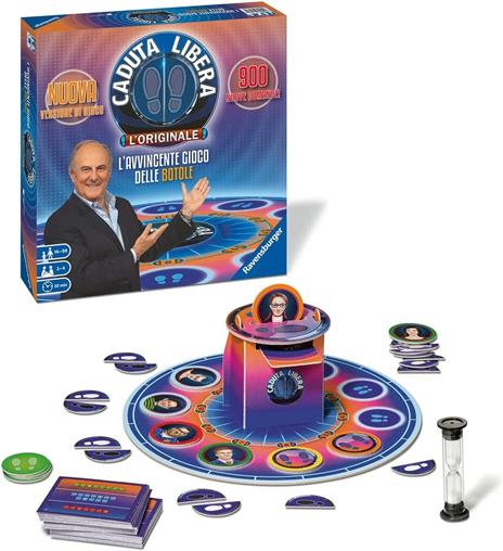 Ravensburger - Caduta Libera nuova edizione Gioco di Società, 2-4 giocatori, 14+ Anni - 3