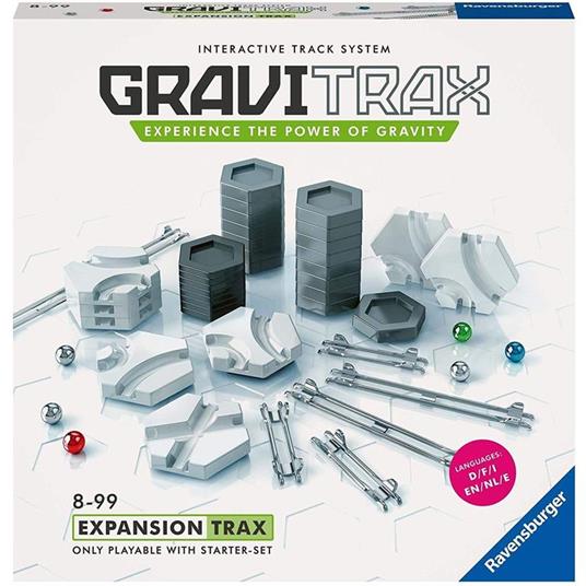 Ravensburger Gravitrax Trax - Tracciati, Gioco Innovativo Ed Educativo Stem, 8+ Anni, Estensione