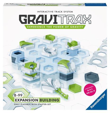 Ravensburger Gravitrax Building - Edifici, Gioco Innovativo Ed Educativo Stem, 8+ Anni, Estensione