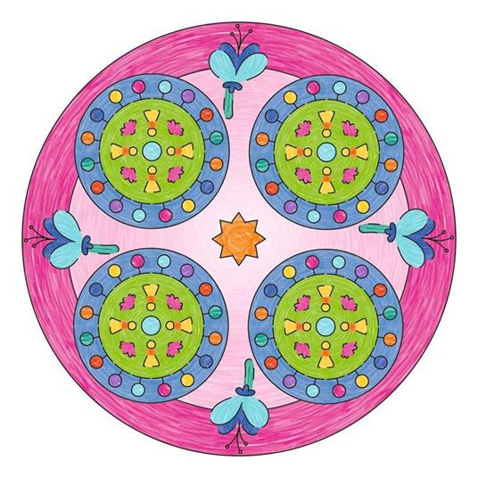 Ravensburger - Mandala Designer Midi, Lama, Gioco Creativo per Disegnare, Bambini 6+ Anni - 5