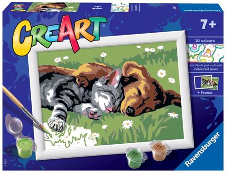 Ravensburger - CreArt Serie E: Fenicottero, Kit per Dipingere con i Numeri, - 5