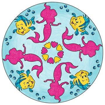 Mandala Designer Disney Princess Gioco Creativo Ravensburger (29702) - 8