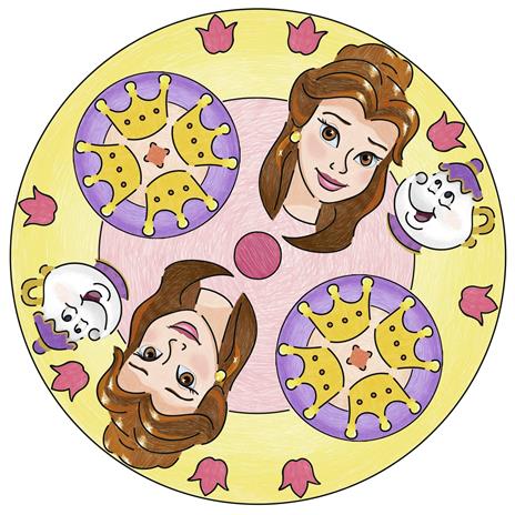 Mandala Designer Disney Princess Gioco Creativo Ravensburger (29702) - 6