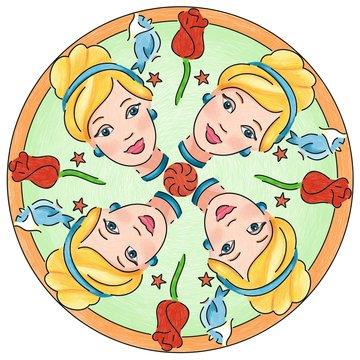 Mandala Designer Disney Princess Gioco Creativo Ravensburger (29702) - 12