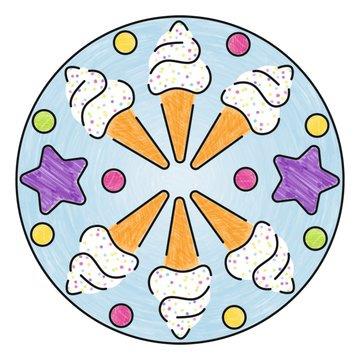 Ravensburger - Mandala Designer Unicorno, Gioco Creativo per Disegnare, Bambini 6+ Anni - 6