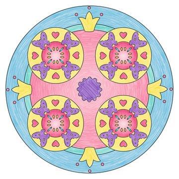 Ravensburger - Mandala Designer Unicorno, Gioco Creativo per Disegnare, Bambini 6+ Anni - 3