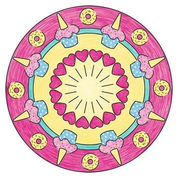 Mandala-Designer. Unicorn - 3