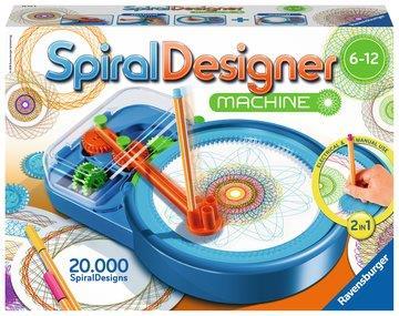 Ravensburger - Spiral Designer Machine, Gioco Creativo per Disegnare,  Bambini 6-12 Anni