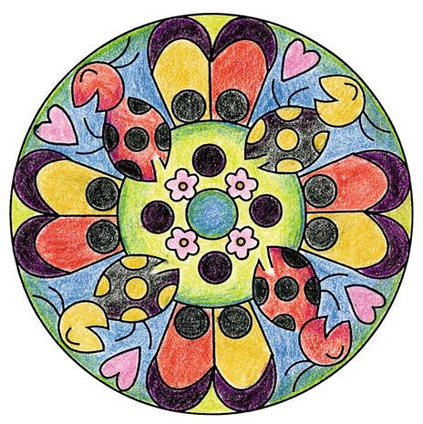 Mandala-Designer. Romantic. Ravensburger Romantic Mini Mandala spirografo per bambini - 8