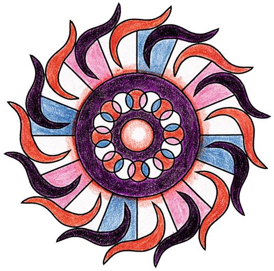Mandala-Designer. Romantic. Ravensburger Romantic Mini Mandala spirografo per bambini - 9